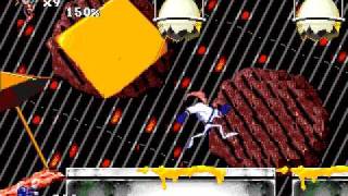 Earthworm Jim 2  11  Level Ate [upl. by Einimod]