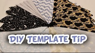 Tips for Creating a Reusable Sewing Template  Whitney Sews [upl. by Asilet709]