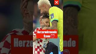 Der Sohn von Perisic tröstet Neymar 🥺❤️ shorts [upl. by Bell]