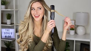 HOW TO CURL YOUR HAIR WITH A STRAIGHTENER UPDATED [upl. by Yaffit]