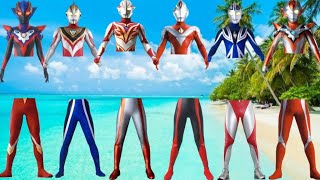 Mencocokkan Badan dan Kaki Ultraman Mebius Gaia Dyna Grigio Grigio darkness Agul ultraman gun [upl. by Flem506]