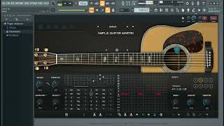 How to strum ample guitar in FL Studio 20 [upl. by Agosto566]