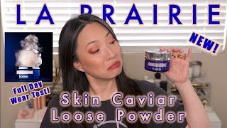 LA PRAIRIE  Skin Caviar Loose Powder Full Day Wear Test [upl. by Lower]