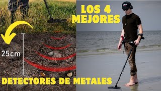 ✔️ Los 4 Mejores DETECTORES DE METALES del 2024 ✔️ BARATOS Y BUENOS👍 en Amazon [upl. by Worden]