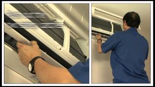 Mitsubishi Electric  Cleaning your Aircon within 15 minutes [upl. by Ahsenyt]