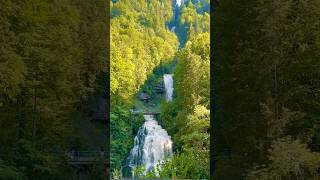 Giessbach Falls  Waterfall on Lake Brienz shorts switzerland waterfall [upl. by Ainotahs885]