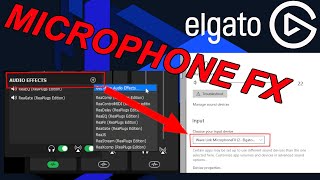 Elgato Microphone FX  Using The New VST Audio Source After Wave Link Update 14 [upl. by Canale]