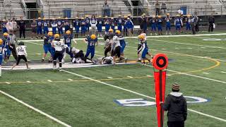 Kellen Hayden Tackles vs Carl Sandburg HS [upl. by Anitnoc880]