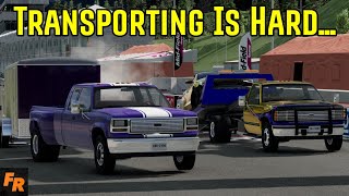 Our Transport Racing Goes Terribly Wrong BeamNG Drive [upl. by Bashuk]