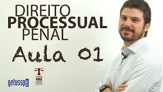 Aula 01  Direito Processual Penal  Sistemas Processuais Penais [upl. by Noitsirhc]