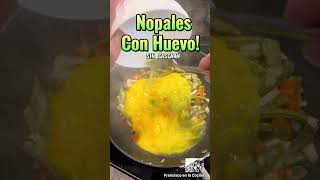 Nopales con Huevo  Shorts [upl. by Innor]