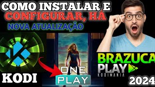 🔥Como instalar Oneplay no kodi Melhor add0ns de 2024 no kodi  Como configurar kodi e Oneplay [upl. by Aiciram]