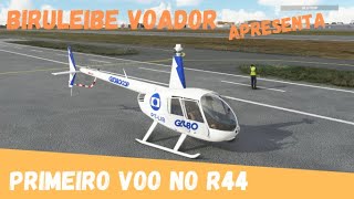 MSFS 2020  Robinson R44 Raven II  Primeiro Voo Tour por São Paulo Brazil [upl. by Tessi]