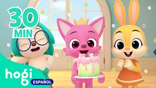 💖ESPECIAL de Pinkfong💖  ¡Pinkfong el mejor amigo de Hogi 🎂¡Feliz cumpleaños  Hogi en español [upl. by Asamot]