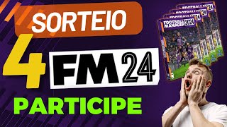 VAMOS SORTEAR 4 JOGOS Football Manager 2024  SAÍBA COMO PARTICIPAR  4 Jogos FM24 vem buscar o seu [upl. by Vivianna]