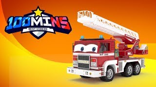 appMink Fire Truck  Kids Learn to Count ft Monster Truck  Cars Racing  Old McDonald had a Farm [upl. by Milty]