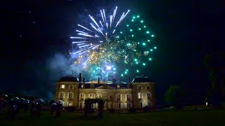 Feu dArtifice Mariage  Château de Varennes  CharetteVarennes  Lyon Lumière Productions [upl. by Diantha]