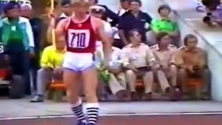 1980 Olympics javelin throw final [upl. by Novak]