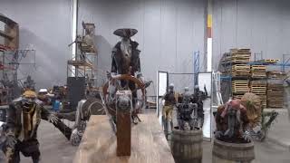 Behind the Scenes Look at Scarefactory Monster Shop [upl. by Wyler]