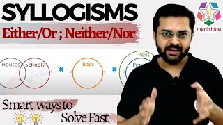 Syllogism  6 Learn how to deal with quotEitherOrquot cases in syllogism problems [upl. by Dibrin]