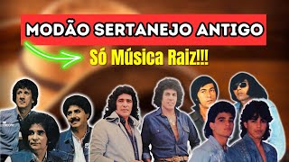 🔥 MODÃO SERTANEJO ANTIGO  Só Música Raiz [upl. by Ronyam]