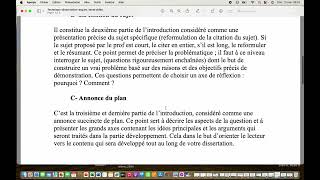 Structure de la dissertation argumentative Plan dialectique [upl. by Naivad]