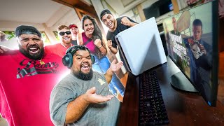 COMPREI UM COMPUTADOR GAMER PARA O ANÃO  ELE SE EMOCIONOU 🥹 [upl. by Trauner]