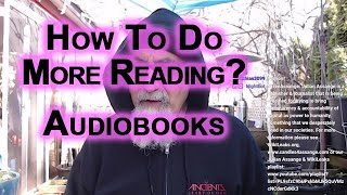 How To Read More Books Try Audiobooks [upl. by Ahsinrev338]