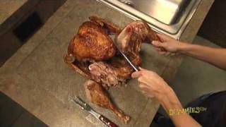 How to Carve a Turkey For Dummies [upl. by Ryon]