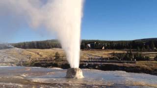 Beehive Geyser Eruption Sept 20 2013  Yellowstone National Park [upl. by Festus443]