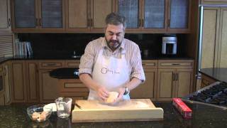 Homemade Pasta Making and kneading dough [upl. by Letizia421]