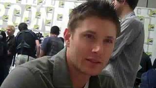 Jensen Ackles Talks Supernatural at Comic Con 2010 [upl. by Reve]