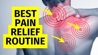 Best Exercises to Relieve Neck Shoulder and Upper Back Pain  Routine [upl. by Wing]