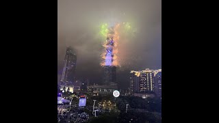 2022年12月31日 台北101跨年2023倒數煙火 Taipei 101 New Year’s Eve Countdown Fireworks to 2023 [upl. by Llekcor]