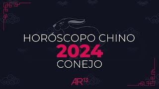 Horóscopo Chino 2024  Conejo  Canal 13 [upl. by Marra648]