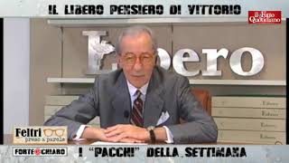 Vittorio Feltri quotCrozza Rido e me ne sbatto il c22oquot [upl. by Adest]