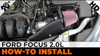 Ford Focus 20L 693517TS Air Intake Installation [upl. by Leen255]