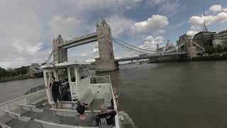 🚤 Thames River Cruise  Iconic London Landmarks amp Hidden Gems 🌟 [upl. by Inkster]