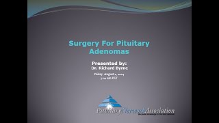 Surgery for Pituitary Adenomas [upl. by Anahc]