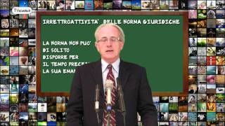 Diritto 05 Il tempo e le norme giuridiche [upl. by Milewski]