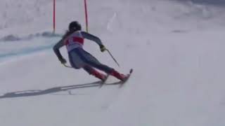 Sofia Goggia wins women’s superG in St Moritz 2 Federica Brignone Alpine Skiing Italy Sport Ski [upl. by Ellord]