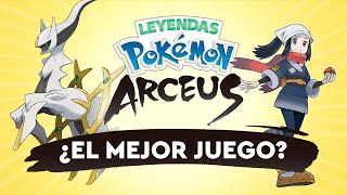 ¿EL MEJOR JUEGO DE POKÉMON  Reseña de Pokémon Legends Arceus [upl. by Barmen676]