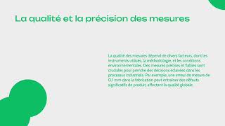 Limportance cruciale de la métrologie dans les travaux scientifiques et industriels [upl. by Odom]