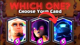 🔥BEST CHOICE for Super Cards Draft  Clash Royale🔥 [upl. by Glantz485]