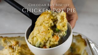 Red Lobster Cheddar Bay Biscuit Chicken Pot Pie  1010 [upl. by Adnahsed]