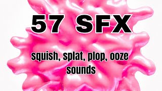 Slimy Gross Goo Ooze Sound Effects Bundle  Update 57 SFX [upl. by Reinhard985]