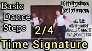 16 Basic Dance Steps of Philippine Folkdance l 24 Time Signature [upl. by Field]