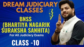 COMPLETE BNSS 2023 LECTURE 10 Chief Judicial magistrate  Dream judiciary [upl. by Emearg]