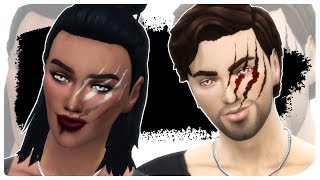 THE SIMS 4  WEREWOLF CAS COLLAB W SIMSPIRE  WITH CC LINKS [upl. by Nylave]