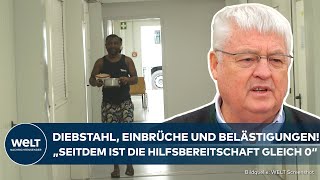 OBERBAYERN Diese Gemeinde reißt Flüchtlingsunterkünfte nieder Enttäuschung über Migranten [upl. by Ellynad]